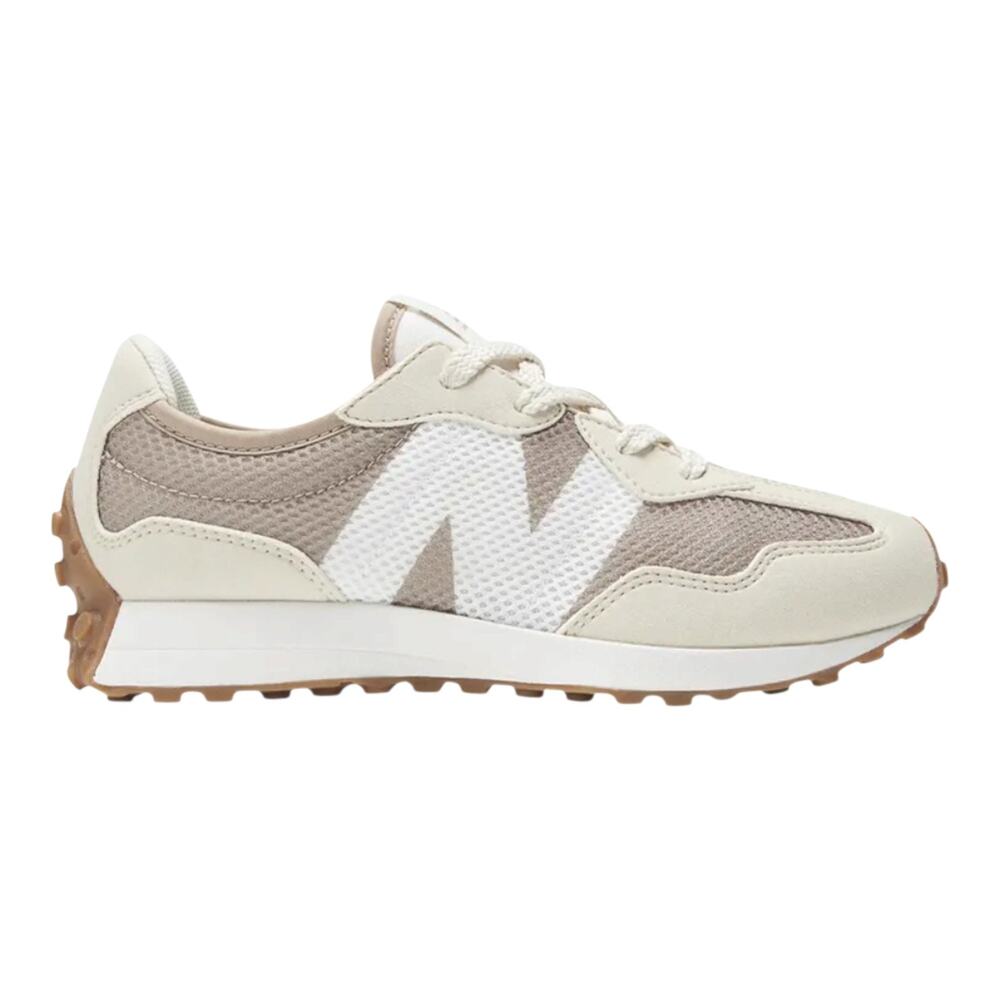 NEW BALANCE 327 Little Kid 'Mindful Grey Bone' Sneaker Size 13
